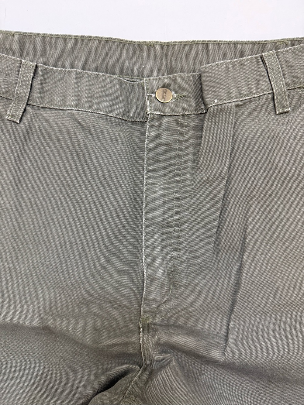 NWT Men's Carhartt Duck Green B11-MOS Carpenter Pants 40 x 30 - Picture 8 of 10